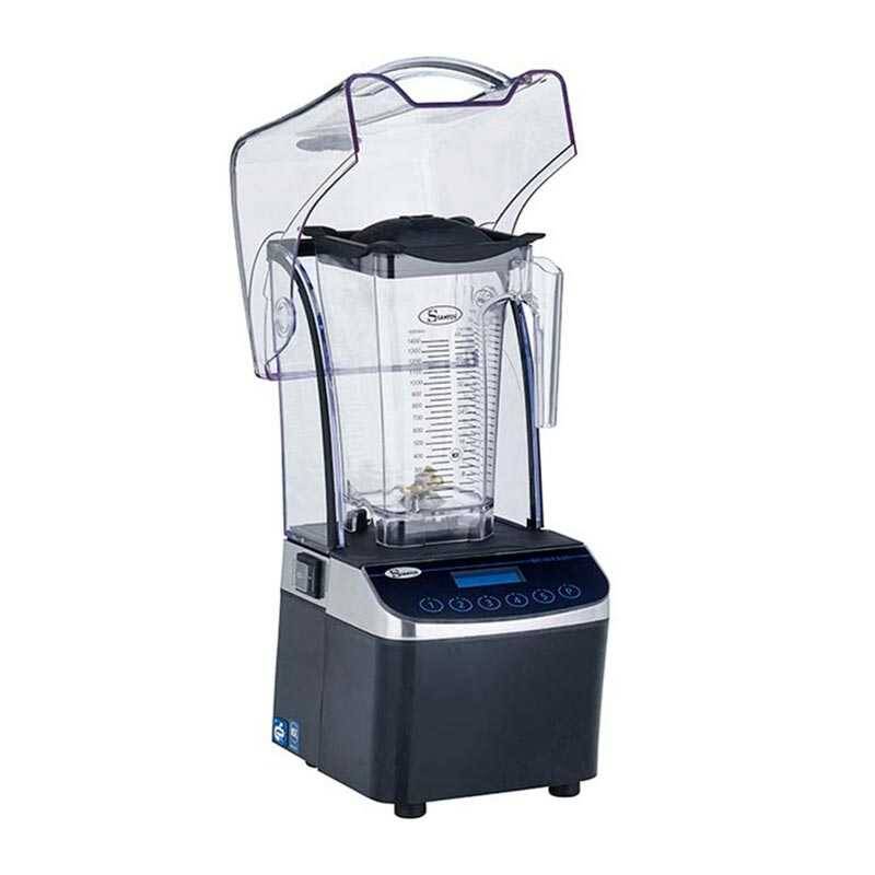 Santos No 62 Bar Blender, 1.8 Lt. 1000 W, Siyah, Gürültü Önleme Kapaklı - 4