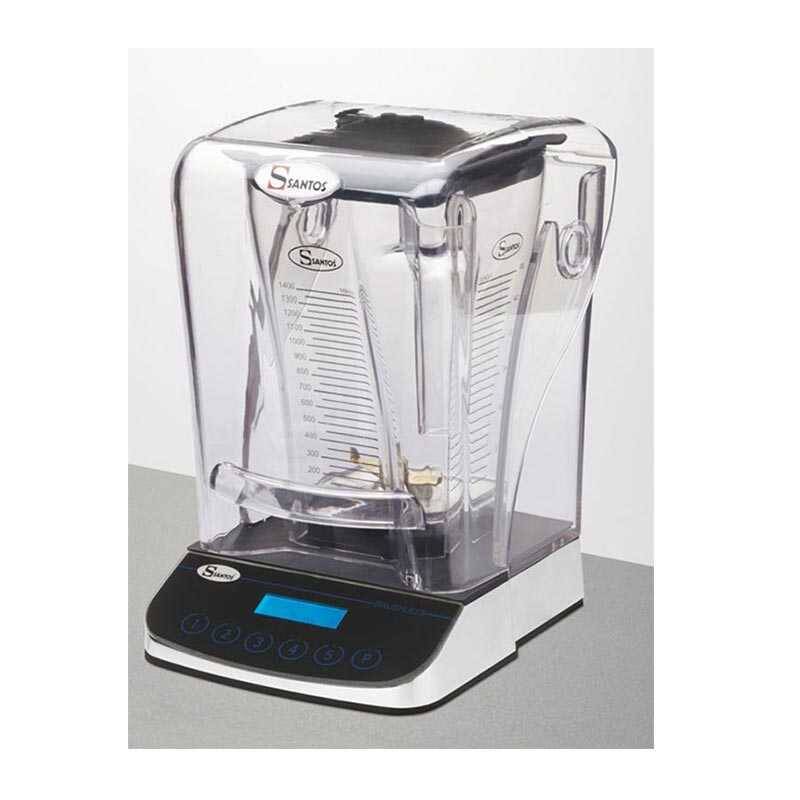 Santos No 62 Bar Blender, 1.8 Lt. 1000 W, Siyah, Gürültü Önleme Kapaklı - 5