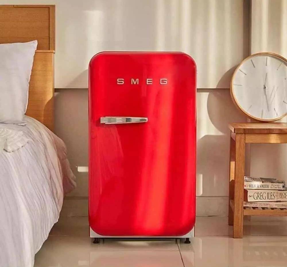 Smeg FAB5RRD5 Retro Minibar Buzdolabı, Kırmızı - 4