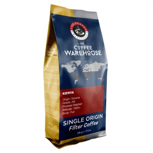 The Coffee Warehouse Kenya Espresso 500 gr. Çekirdek Taze Kavrulmuş - 1