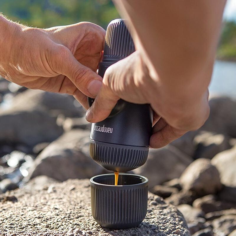 Wacaco Nanopresso, Manuel Espresso Makinesi, Gri - 3