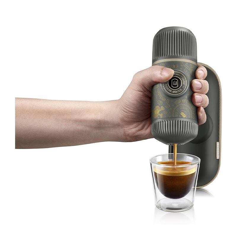 Wacaco Nanopresso, Manuel Espresso Makinesi, Koyu Gri - 2